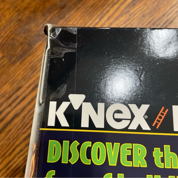 K'NEX 400 pc Discovery Series 1 33023 KNEX 1996 Green Box Case Vintage - Picture 3 of 6